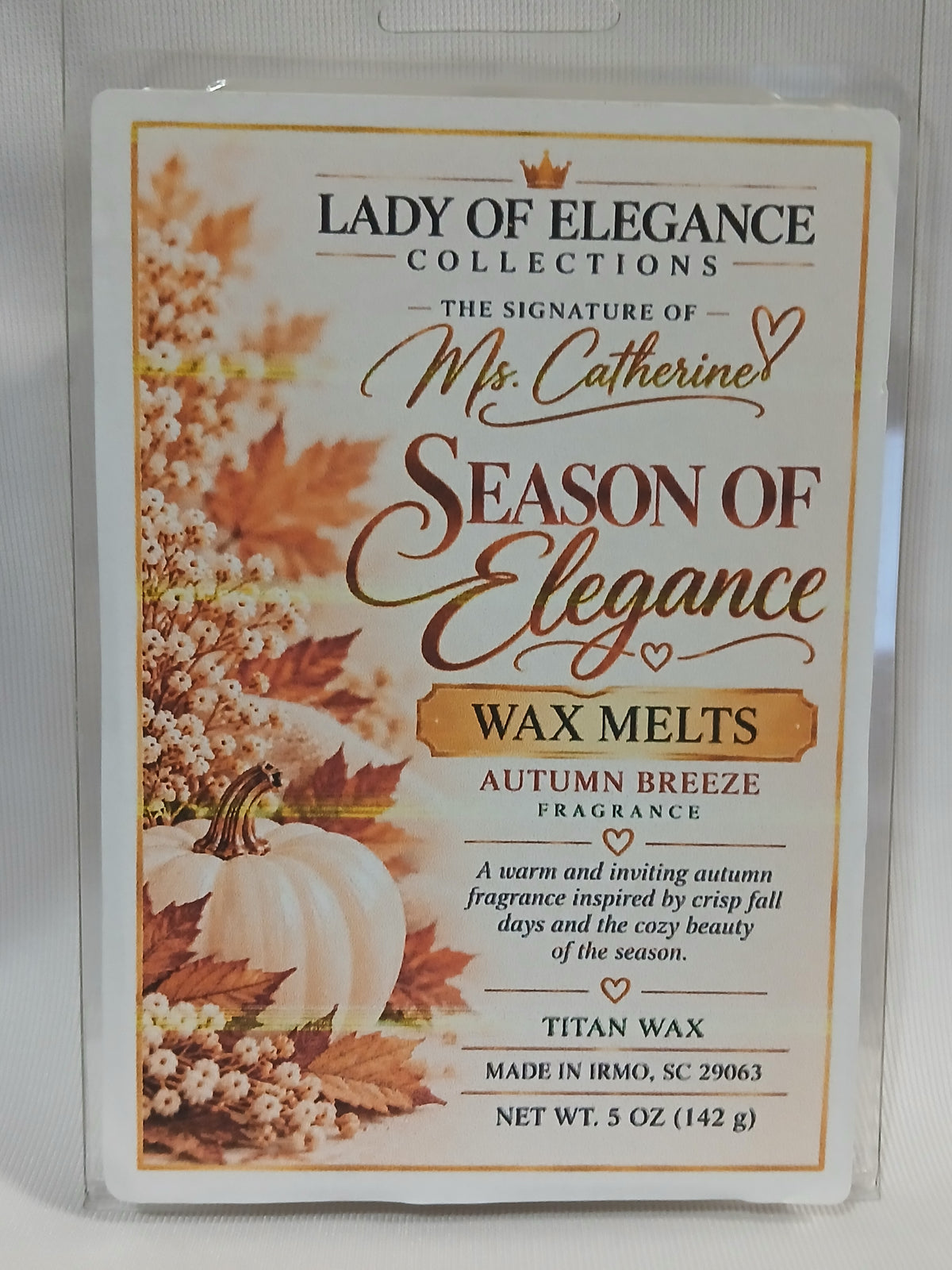 Season of Elegance – 5 oz Premium Wax Melt
